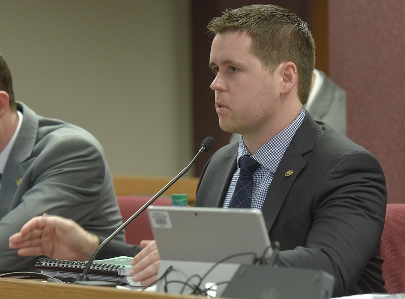 House Budget Committee Chairman Scott Fitzpatrick (photo; Tim Bommel, Missouri House Communications)